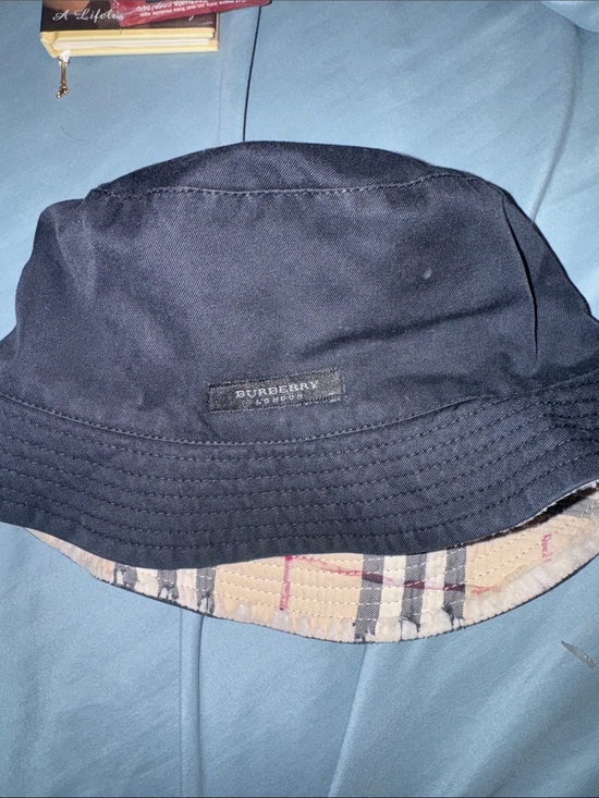 Burberry Accessories - Burberry Bucket Hat Check Trim NEED OF REPAIR OR CAN BE DISTRESSED
